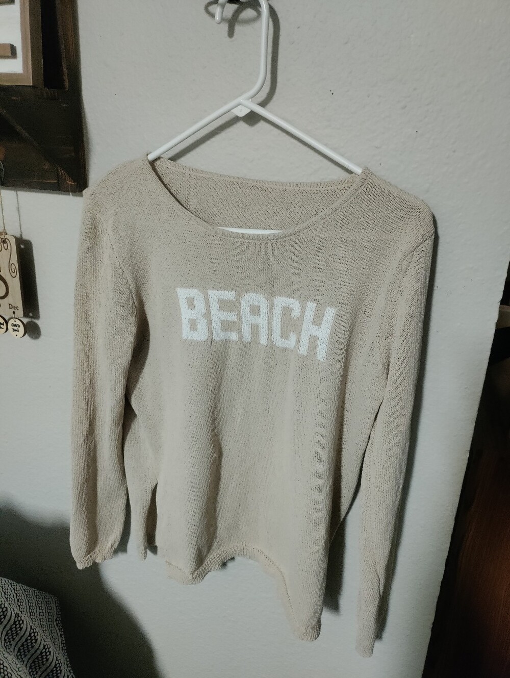 Beach Sweater Size Small